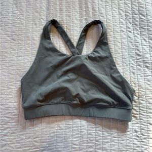 Charcoal Women's Racerback Sports Bra